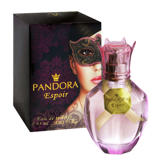 Sergio Nero Туалетная вода Pandora Espoir, женская, 55 мл42494 Sergio Nero Туалетная вода Pandora Espoir, женская, 55 мл42494Надежду на счастье любви дарит очарование ее улыбки, светлой и немого кокетливой, волшебно воздушной, с россыпью веснушек и ямочками на щеках, от которой сердце взметнется, как на качелях, высоко, кажется, может остановиться, солнечный свет зальет душу, мир наполнится красками и пением птиц. Верхняя нота: арбуз, ревень, розовые цветы Нота сердца: жасмин, киви, мускус, розовый цикламен Базовая нота: лимон, мускус, розовый цикламен, сандал