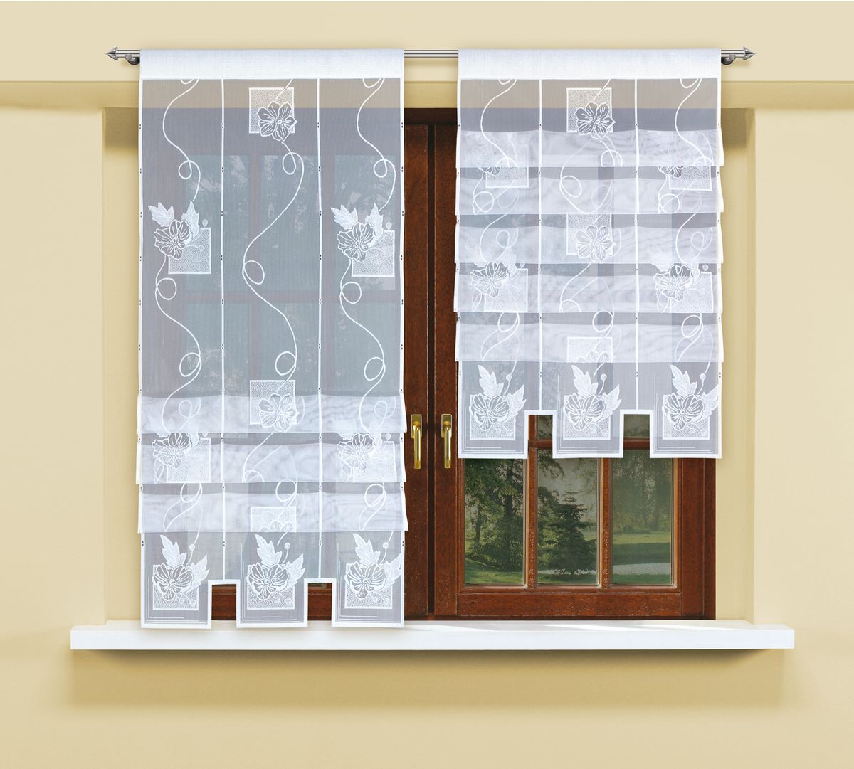 Гардина HAFT 190*60. 207800207800 Гардина HAFT 190*60. 207800207800Гардина XAFT 190*60. 207800 Материал: 100% п/э, размер: 190*60, цвет: белый