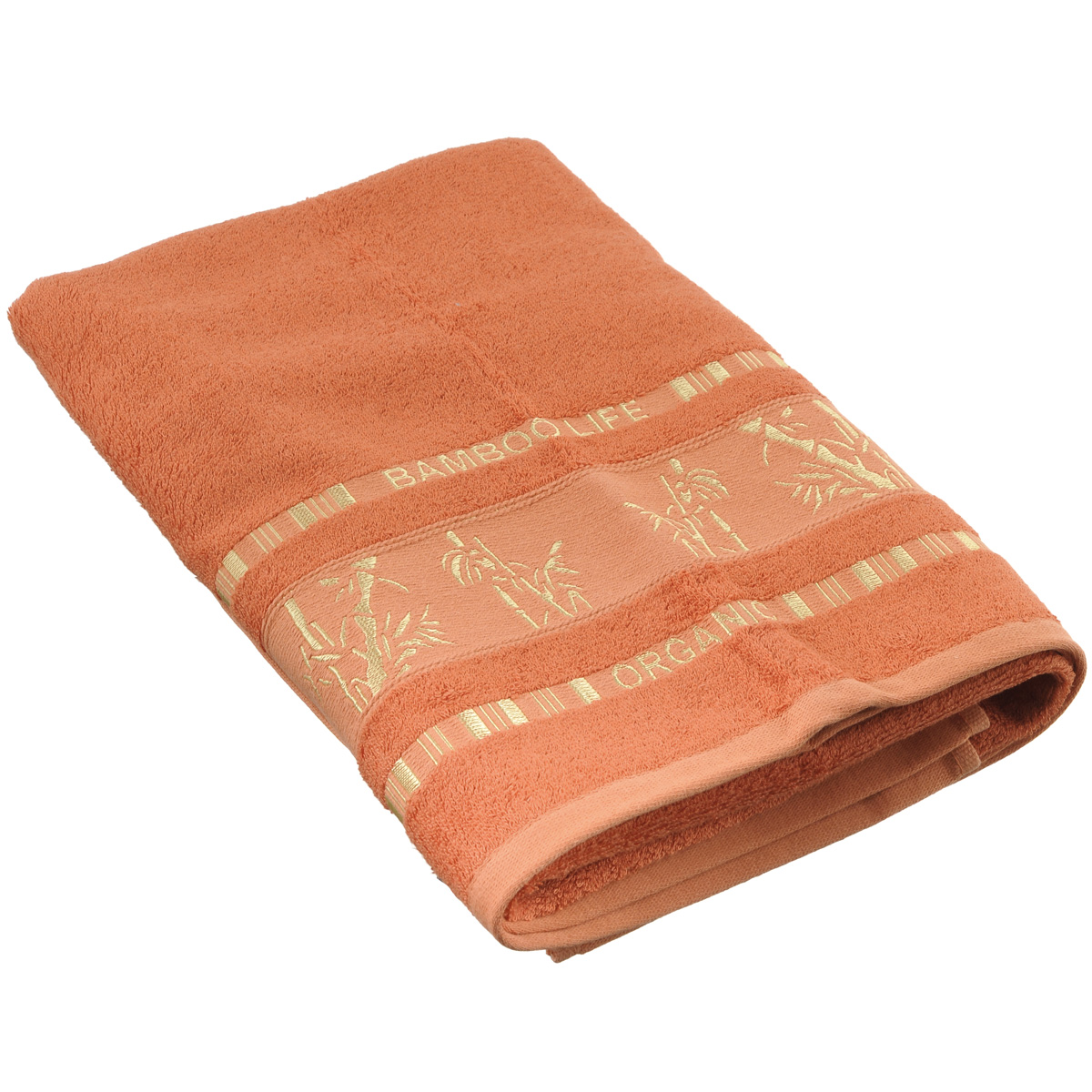 Полотенце Mariposa Bamboo, цвет: бронзовый, 70 х 140 см50838 Полотенце Mariposa Bamboo, цвет: бронзовый, 70 х 140 см50838Полотенце Mariposa Bamboo, изготовленное из 60% бамбука и 40% хлопка, подарит массу положительных эмоций и приятных ощущений. Полотенца из бамбука только издали похожи на обычные. На самом деле, при первом же прикосновении вы ощутите невероятную мягкость и шелковистость. Таким полотенцем не нужно вытираться - только коснитесь кожи - и ткань сама все впитает! Несмотря на богатую плотность и высокую петлю полотенца, оно быстро сохнет, остается легким даже при намокании. Полотенце оформлено изображением бамбука. Благородный тон создает уют и подчеркивает лучшие качества махровой ткани. Полотенце Mariposa Bamboo станет достойным выбором для вас и приятным подарком для ваших близких. Размер полотенца: 70 см х 140 см.