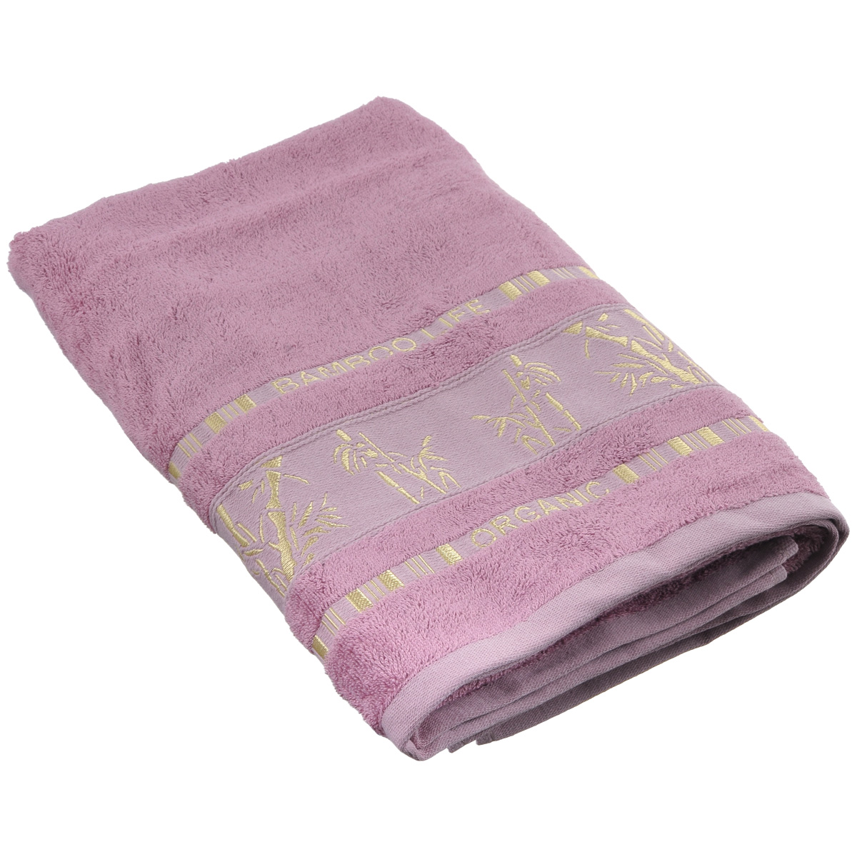Полотенце Mariposa Bamboo, цвет: темно-розовый, 70 см х 140 см50850 Полотенце Mariposa Bamboo, цвет: темно-розовый, 70 см х 140 см50850Полотенце Mariposa Bamboo, изготовленное из 60% бамбука и 40% хлопка, подарит массу положительных эмоций и приятных ощущений. Полотенца из бамбука только издали похожи на обычные. На самом деле, при первом же прикосновении вы ощутите невероятную мягкость и шелковистость. Таким полотенцем не нужно вытираться - только коснитесь кожи - и ткань сама все впитает! Несмотря на богатую плотность и высокую петлю полотенца, оно быстро сохнет, остается легким даже при намокании. Полотенце оформлено изображением бамбука. Благородный тон создает уют и подчеркивает лучшие качества махровой ткани. Полотенце Mariposa Bamboo станет достойным выбором для вас и приятным подарком для ваших близких. Размер полотенца: 70 см х 140 см.