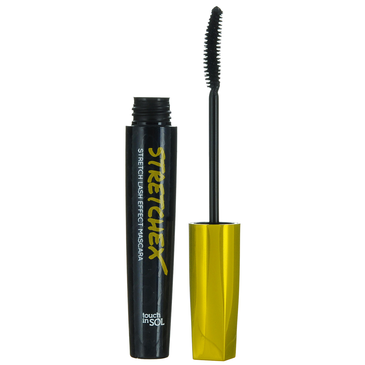 Touch in SOL Тушь с эффектом удлинения ресниц Stretchex Stretch Lash Effect, 7 гУТ000001335 Touch in SOL Тушь с эффектом удлинения ресниц Stretchex Stretch Lash Effect, 7 гУТ000001335Отличная эластично-вязкая формула создает эффект натуральных длинных ресниц. Тушь легко распределяется по всей длине ресниц. Использование эластичного полимера и пудры из растительного волокна способствуют равномерному нанесению туши, фиксируя форму ресниц. Супер стойкая формула. Плотное покрытие полимерной пудры обволакивает ресницы, что придает взгляду выразительность, удлиняя и подкручивая ресницы. Эластично-вязкая база удлиняет ресницы при помощи специального волокна. Гелиевая текстура не раздражает глаза даже при повторном нанесении. Легкая формула позволяет надолго сохранить ресницы подкрученными. Легко смывается.