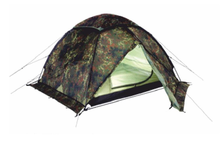 Палатка Talberg HUNTER PRO 4, цвет: камуфляжныйУТ-000059421 Палатка Talberg HUNTER PRO 4, цвет: камуфляжныйУТ-000059421Палатка Talberg Hunter Pro 4 - профессиональная палатка камуфляжной расцветки, рассчитанная на четверых. Модель двухслойная, имеет два тамбура, идеально подойдет для походов весной, летом и осенью. Высококачественные дуги из алюминиево-магниевого сплава марки 7001 T6 практически не имеют остаточных деформаций и в состоянии выдержать любую непогоду. Два входа обеспечивают превосходную вентиляцию и комфортный сон в теплое время года. Данная модель имеет ветрозащитную юбку для большего комфорта отдыхающих. Также она оборудована высококачественной противомоскитной сеткой, способной защитить даже от самой мелкой мошки. Все швы палатки проклеены специальной термоусадочной лентой, которая надежно защищает палатку от протеканий. Состав материала: полиэстер, алюминий