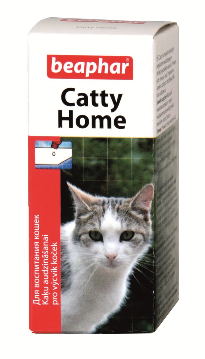 Средство для приучения кошек к месту Beaphar Catty Home, 10 мл13205 Средство для приучения кошек к месту Beaphar Catty Home, 10 мл13205Средство Beaphar Catty Home является натуральным препаратом с дополнительной силой привлечения для кошки. Beaphar Catty Home отлично подходит для использования в качестве приучающего средства для котенка. Средство помогает переключить внимание кошек и играющих котят с ценных предметов на специально предназначенные для расцарапывания доски, игрушки и другие предметы. И тем самым обозначить зону в которой игривые лапки найдут себе работу и не нанесут ущерба ценным вещам. Активный компонент: экстракт валерианы. Способ применения: используйте в помещениях, но не на животных и растениях. Капните несколько капель на когтеточку или любое другое тренировочное место. Объем: 10 мл. Товар сертифицирован.