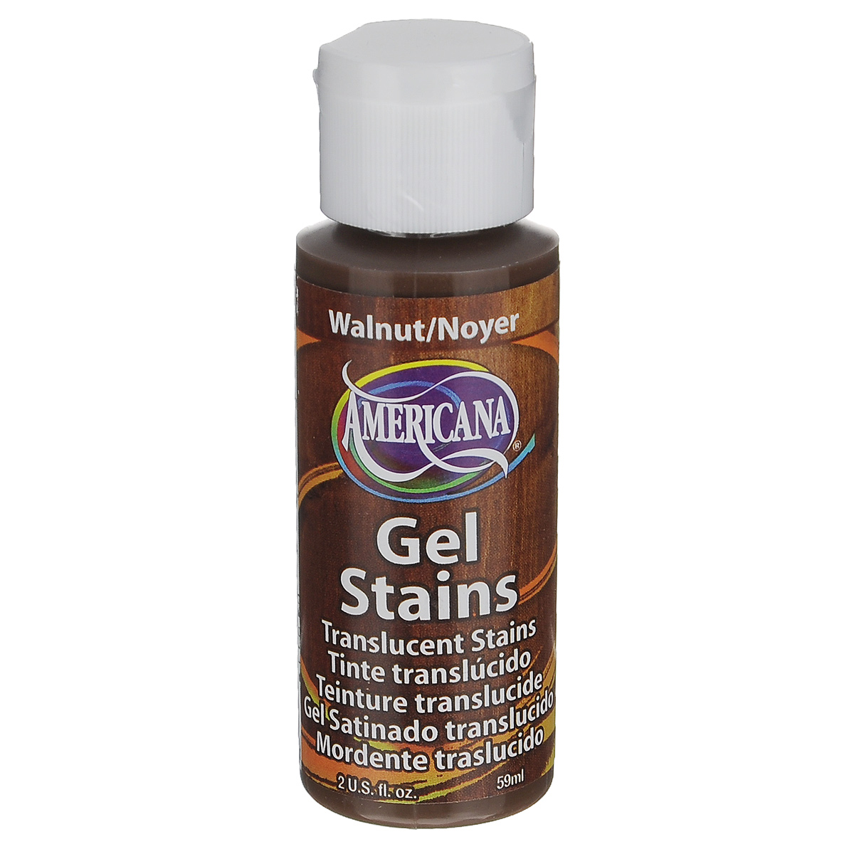 Морилка для состаривания дерева Americana Gel Stains, цвет: орех (29), 59 млDS29-3 Морилка для состаривания дерева Americana Gel Stains, цвет: орех (29), 59 млDS29-3Морилка Americana Gel Stains - гель-морилка для создания эффекта состаренной древесины, антикварной отделки изделий из дерева или других крафт-материалов. Подходит для нанесения на такие поверхности как дерево, неглазурованная керамика, папье-маше, полимеры, гипс и др. Не токсичен, на водной основе. Может использоваться как в качестве самостоятельного средства для декорирования, так и для смешивания с акриловыми красками для придания оттенка. Для этого необходимо на декорируемую поверхность нанести с помощью кисти гель, затем протрите поверхность мягкой тканью (без ворсинок). Дайте высохнуть в течение 1 часа. Для создания дополнительных теней (и эффекта выцветания) после высыхания, пройдитесь увлажненной мягкой тряпочкой по поверхности на участках, требующих дополнительного декорирования. Затем используйте лак для закрепления результата. Для придания эффекта старины нанесите тонкий слой геля. На трещинки и щели нанесите более толстый слой геля. До высыхания геля,...