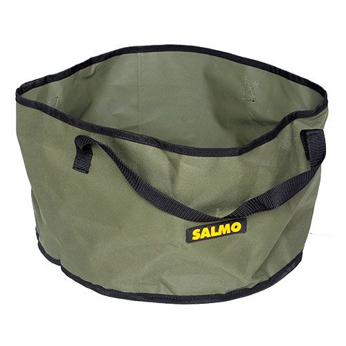 Емкость для прикормки Salmo, цвет: хаки, 25 л1953 Емкость для прикормки Salmo, цвет: хаки, 25 л1953Вместительная емкость Salmo предназначена для замешивания прикормки. Выполнена из прочного нейлона. Емкость оснащена ручками для удобства транспортировки. В сложенном виде занимает мало места.