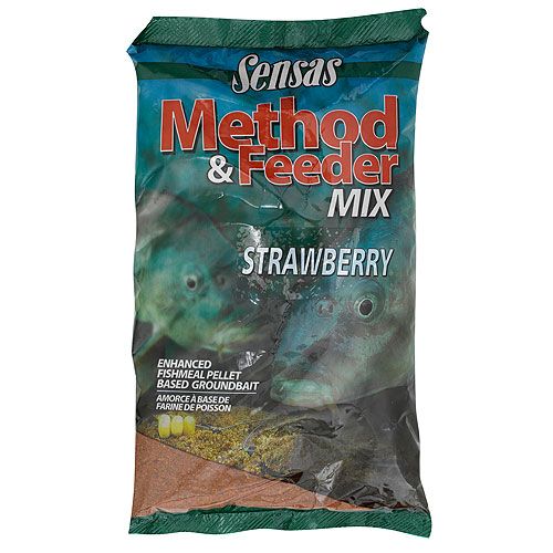Прикормка Sensas Method Strawberry, цвет: красный, 1 кг26072 Прикормка Sensas Method Strawberry, цвет: красный, 1 кг26072Sensas Method Strawberry - прикормка красного цвета с ароматом земляники для ловли рыбы с кормушкой. Особенно эффективна при ловле летом в теплой воде. Выполнена из натуральных компонентов. Прикормку можно использовать как базовую смесь или в сочетании с другими прикормками.