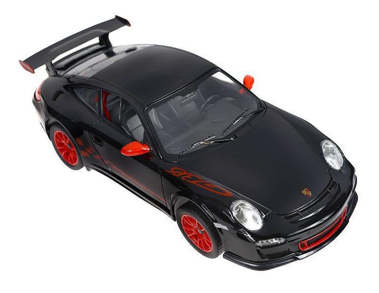 Радиоуправляемая модель Rastar Porsche 911 GT3 RS, цвет: черный. Масштаб 1/14Радиоуправляемая модель Rastar Porsche 911 GT3 RS, цвет: черный. Масштаб 1/1442800 Радиоуправляемая модель Rastar Porsche 911 GT3 RS, цвет: черный. Масштаб 1/14Радиоуправляемая модель Rastar Porsche 911 GT3 RS, цвет: черный. Масштаб 1/1442800Радиоуправляемая машинка Porsche 911 GT3 RS представляет собой точную копию автомобиля известной марки, выполненную в масштабе 1:14 от оригинала. Радиоуправляемая машинка Porsche 911 GT3 RS обладает неповторимым стилем и спортивным характером. Машинка Porsche 911 GT3 RS сделана из качественного пластика с проработкой всех внутренних и внешних деталей. Автомобилем легко управлять с помощью удобного пульта. Машинка очень маневренная и двигается со скоростью до 12км/ч на расстоянии до 40 метров от пульта управления. Машинка Porsche 911 GT3 RS может двигаться вперед, назад, вправо и влево. При движении вперед - горят передние фары, при движении назад - горят задние стоп-сигналы. Варианты расцветки машинки: оранжевый, белый и черный.