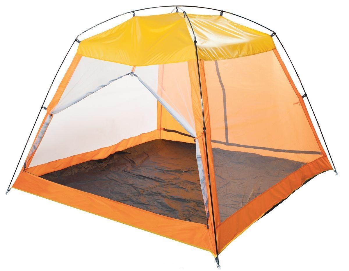 Тент пляжный TREK PLANET Malibu Beach, цвет: желтый/оранжевый, 210х210х15070251 Тент пляжный TREK PLANET Malibu Beach, цвет: желтый/оранжевый, 210х210х15070251Trek Planet Malibu Beach 70251 это пляжный тент, который будет незаменим во время отдыха. Главная задача тента уберечь Вас от ультрафиолетового излучения и сделать отдых незабываемым. Тент легко устанавливается, а в сложенном состоянии не занимает много места. Он отличается универсальностью и достаточно просторной конструкцией. Использование тента уместно во время дневного отдыха, без дальнейшей ночевки. В случае непогоды тент защитит Вас и Ваши вещи от дождя. Поверхность шатра обработана водоотталкивающим раствором, поэтому изделие всегда будет сухим. Для устойчивости во время шквального ветра предусмотрены специальные утяжеляющие карманы, в которые засыпается песок. Для большего удобства внутри тента предусмотрены карманы для разных мелочей.