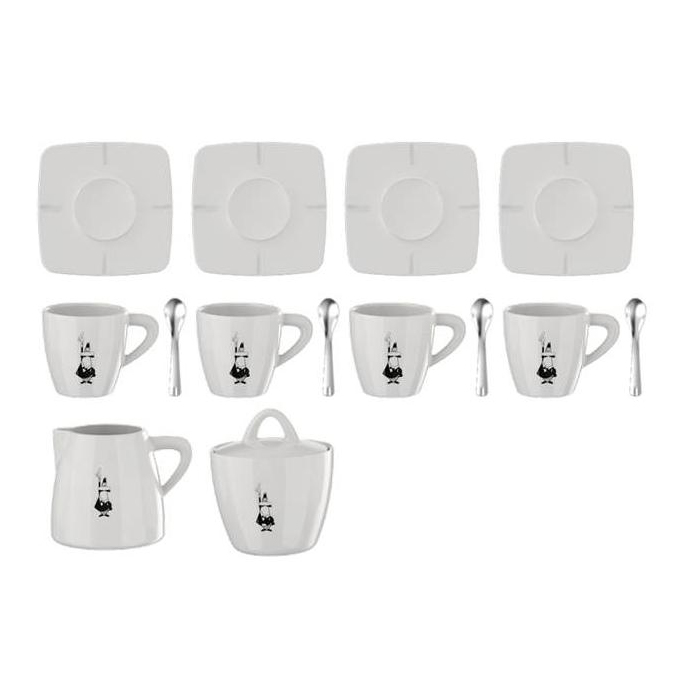 Набор посуды Bialetti Porcelain gift box 14 pcs98920090 Набор посуды Bialetti Porcelain gift box 14 pcs98920090Набор посуды Bialetti Porcelain gift box 14 pcs