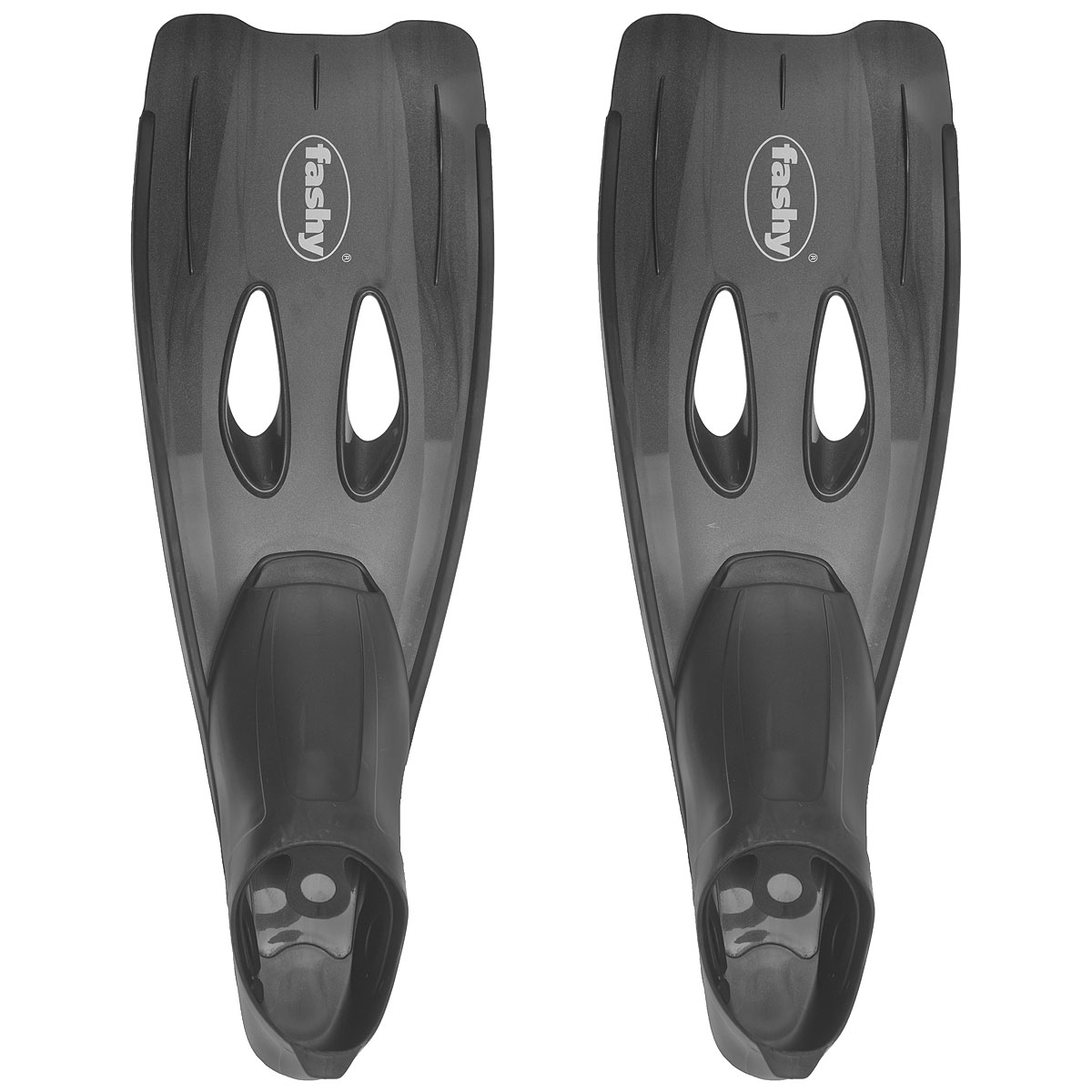 Ласты Fashy Swim Fins, цвет: черный. Размер 40/418902-20 Ласты Fashy Swim Fins, цвет: черный. Размер 40/418902-20Широкие ласты Fashy Swim Fins отлично подойдут для снорклинга в море и на отдыхе на водоемах. Закрытая калоша хорошо фиксирует пятку стопы, предотвращая потери ласты или выскальзывание ее с ноги в море. Ласты Fashy Swim Fins замечательно подходят для всей семьи. Они состоят из двух частей - основания из резины и рабочей поверхности из гибкого, легкого пластика. В ластах при малой затрате энергии придается высокая скорость за счет широкой поверхности, а сквозные отверстия придают бесшумность. Длина ласты: 54 см. Ширина ласты: 19 см.