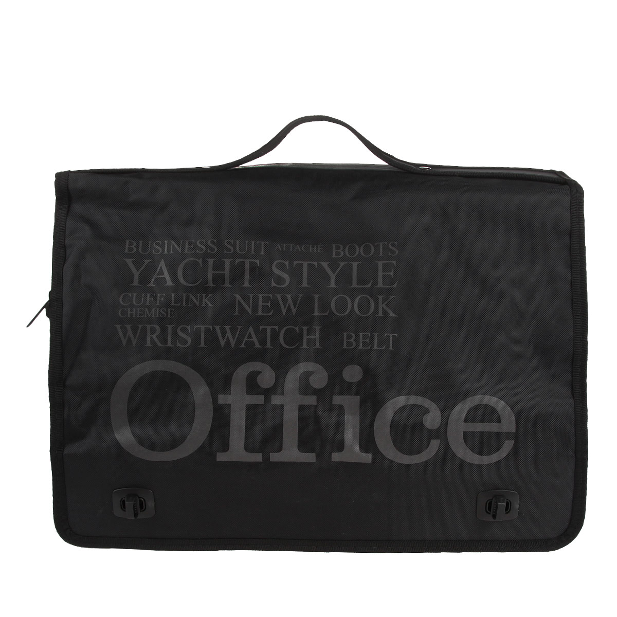 Сумка молодежная Antan Office, цвет: черный. 3-103-10 office полиэстер/черный Сумка молодежная Antan Office, цвет: черный. 3-103-10 office полиэстер/черныйСтильная молодежная сумка Antan Office выполнена из прочного полиэстера и оформлена надписями. Изделие закрывается на молнию и сверху широким клапаном на две пластиковые застежки. Внутри - два вместительных отделения. Под клапаном расположены два накладных кармашка. Сумка оснащена ручкой для переноски и съемным плечевым ремнем регулируемой длины. Сумка - это стильный аксессуар, который подчеркнет вашу изысканность и индивидуальность и сделает ваш образ завершенным.