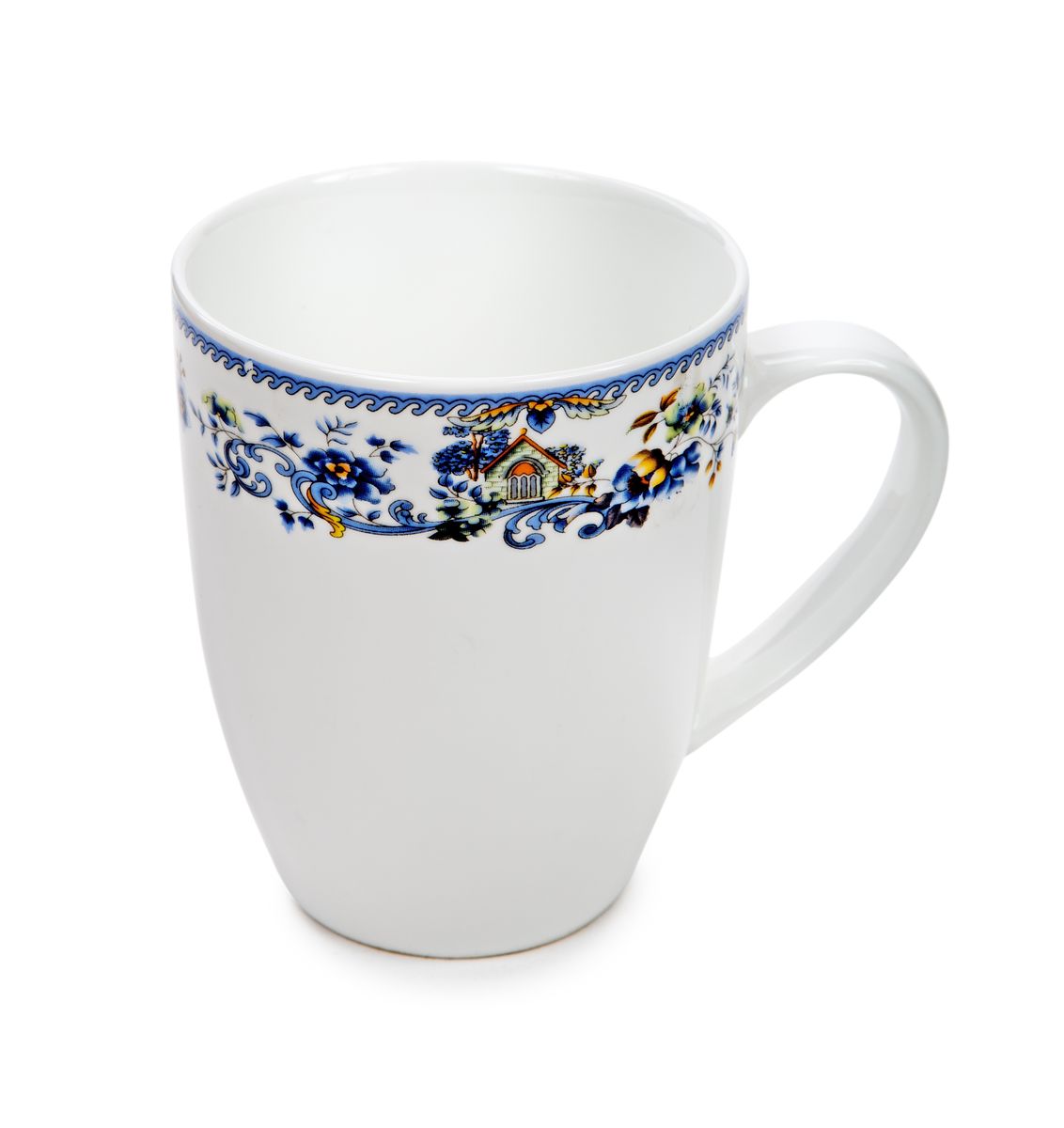 Кружка Nanshan Porcelain Пейзаж, 300 млGNNSH024360 Кружка Nanshan Porcelain Пейзаж, 300 млGNNSH024360Кружка Nanshan Porcelain Пейзаж изготовлена из высококачественного фарфора с подглазурной деколью, что защищает рисунок от истирания и продлевает срок эксплуатации посуды. Посуда безопасна для здоровья и окружающей среды, не содержит свинец и кадмий. Можно использовать в микроволновой печи и мыть в посудомоечной машине. Объем: 300 мл. Диаметр (по верхнему краю): 8 см. Высота кружки: 10 см.