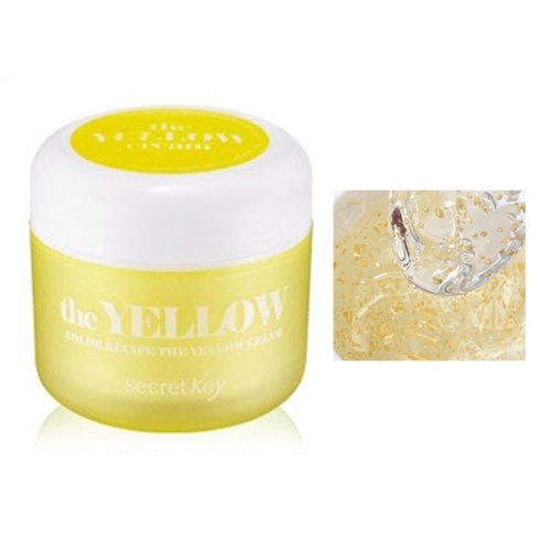 Secret Key Гель для лица против пигментации Color Recipe the yellow cream 55 гр93459 Secret Key Гель для лица против пигментации Color Recipe the yellow cream 55 гр93459Увлажняющий крем с эффектом отбеливания борется с тусклостью и неровностями кожи, нездоровым цветом лица. Содержит экстракт лимона, который отбеливает и тонизирует кожу, содержит витамины А, В, Р и С. Экстракт алоэ снимает воспаления и раздражения кожи, очищает и увлажняет ее, восстанавливает обмен веществ. Экстракт жасмина в составе крема обладает мощным регенерирующим свойством, оказывает противовоспалительное действие, придает коже гладкость и шелковистость.