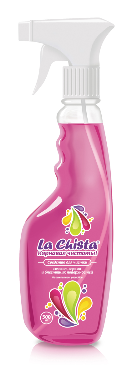 Средство для чистки стекол La Chista, 500 мл870338 Средство для чистки стекол La Chista, 500 мл870338Средство на водной основе La Chista предназначено для удаления загрязнений в бытовых условиях с любых гладких поверхностей: стекол, полированного дерева и камня, лакированных материалов и прочих поверхностей. Состав: более 30%: вода очищенная; менее 5%: неионогенные поверхностно активные вещества, аммиак, триэтатоламин, ароматизирующая добавка, краситель.