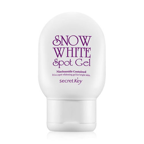 Secret Key Отбеливающий гель для лица и тела Snow White Spot Gel 65 гр93831 Secret Key Отбеливающий гель для лица и тела Snow White Spot Gel 65 гр93831Отбеливающий гель для лица и тела. Превосходный гель, обладающий осветляющим эффектом. Придает коже сияние, делает ее более здоровой и красивой. Не стягивает кожу, не оставляет ощущения жирной пленки. Так же гель сокращает поры и увлажняет кожу.