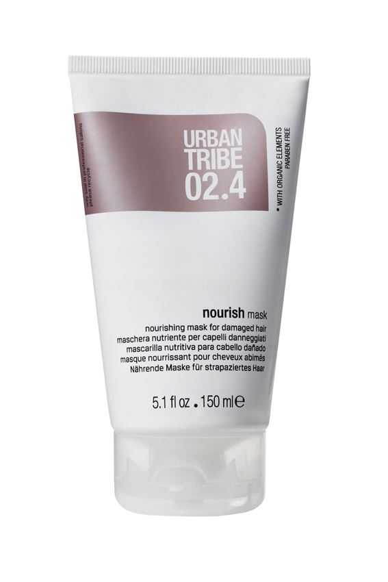 URBAN TRIBE Питательная маска для поврежденных волос 150 мл.56331 URBAN TRIBE Питательная маска для поврежденных волос 150 мл.56331Питательная маска для поврежденных волос. Специальные роскошные активные ингредиенты глубоко питают волосы, делая их более густыми, мягкими, блестящими и облегчая расчесывание.