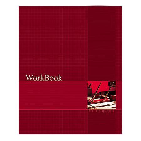 Тетрадь 96л А5ф клетка сшито клеен. тиснение WorkBook Красная96Т5тB1к_01 Тетрадь 96л А5ф клетка сшито клеен. тиснение WorkBook Красная96Т5тB1к_01Тетрадь с обложкой из картона, защищающей бумагу от деформации.