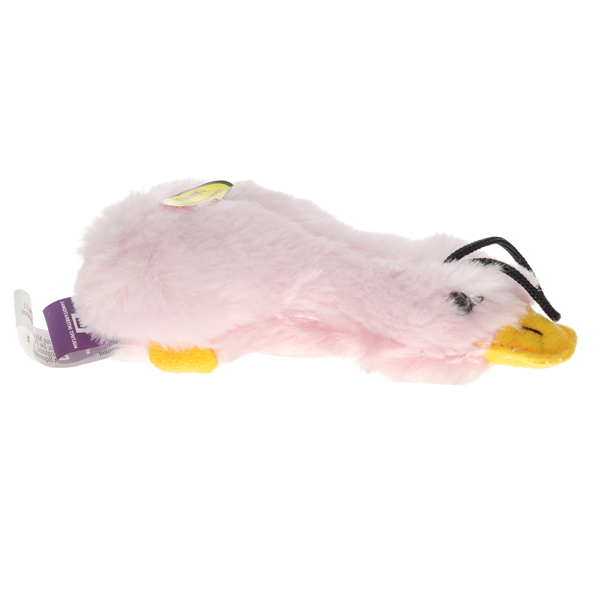 Игрушка для животных Multipet Утка, с пищалкой, цвет: розовый12-37706 Игрушка для животных Multipet Утка, с пищалкой, цвет: розовый12-37706Игрушка Multipet Утка, изготовленная из искусственного меха, предназначена для собак и кошек различных пород. Игрушка при надавливании или захвате пастью пищит. Такая игрушка порадует вашего любимца, а вам доставит массу приятных эмоций, ведь наблюдать за игрой всегда интересно и приятно.