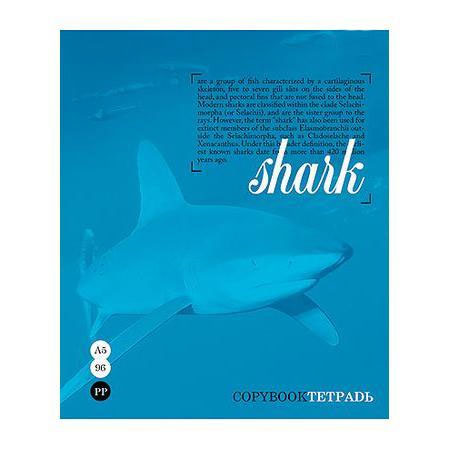 Тетрадь 96л А5ф клетка на скобе серия Тайны природы, цвет: синий Shark96Т5B1_синий Тетрадь 96л А5ф клетка на скобе серия Тайны природы, цвет: синий Shark96Т5B1_синийТетрадь 96л А5ф клетка на скобе серия Тайны природы, цвет: синий Shark