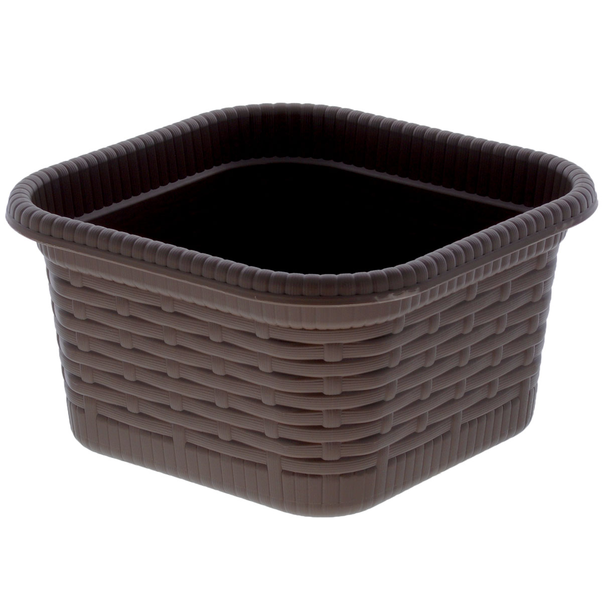 Корзина хозяйственная Gensini Rattan, цвет: кофейный, 15 х 15 х 8 см3340_коричневый Корзина хозяйственная Gensini Rattan, цвет: кофейный, 15 х 15 х 8 см3340_коричневыйКорзина хозяйственная Gensini Rattan, выполненная из пластика, предназначена для хранения мелочей в ванной, на кухне, на даче или в гараже, исключая возможность их потери. Легкая воздушная корзина выполнена под плетенку и оснащена жесткой кромкой. Элегантный дизайн подойдет к интерьеру любого дома.