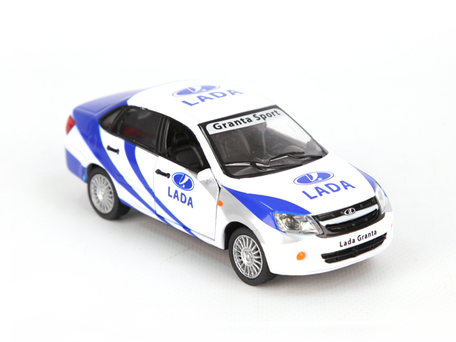 Carline Модель автомобиля Lada Granta ГонкаGT6610 Carline Модель автомобиля Lada Granta ГонкаGT6610Коллекционная модель CARLINE Lada Granta Гонка 1:32 GT6610 - это точная копия настоящего автомобиля. У машинки есть инерционный двигатель, реалистичные звуковые и световые эффекты. Во время игры с автомобилем у ребенка развивается фантазия, воображение, мелкая моторика рук. Такая металлическая модель обязательно порадует каждого мальчика и его родителей! Игрушка предназначена для детей от 3-х лет