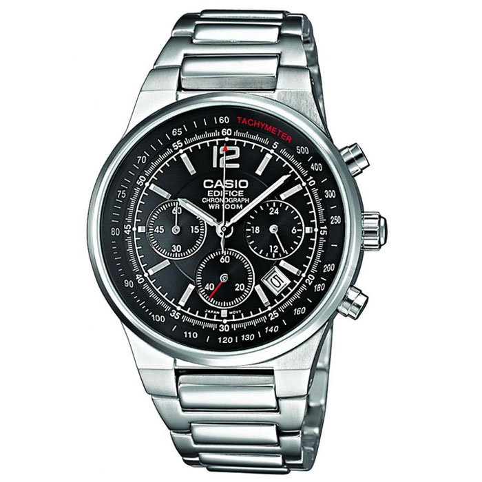 Наручные часы Casio EF-500D-1AVEFEF-500D-1AVEF Наручные часы Casio EF-500D-1AVEFEF-500D-1AVEFМужские часы-хронограф Casio EF-500D с секундомером.