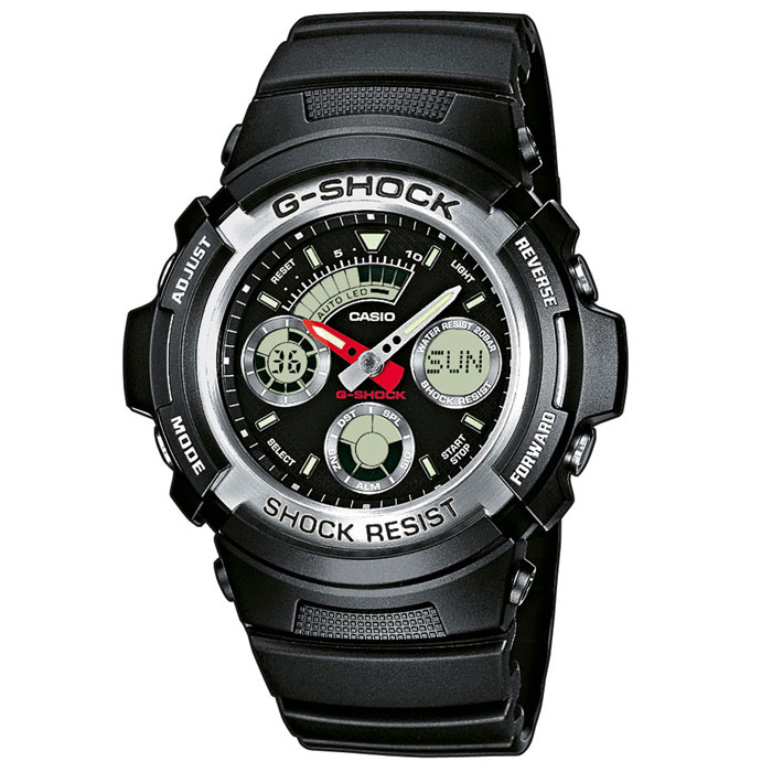 Наручные часы Casio AW-590-1AW-590-1A Наручные часы Casio AW-590-1AW-590-1AПротивоударные наручные часы Casio AW-590-1.