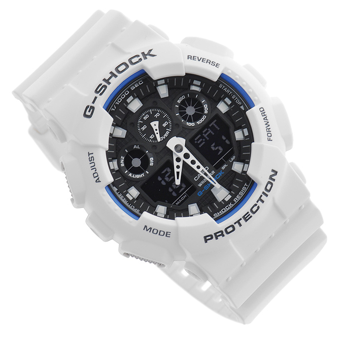 Наручные часы Casio GA-100B-7AGA-100B-7A Наручные часы Casio GA-100B-7AGA-100B-7AВодонепроницаемые и противоударные часы Casio GA-100. Длина ремешка с учетом корпуса 24,5 см. Ширина ремешка 2,2 см. Диаметр корпуса 5 см.