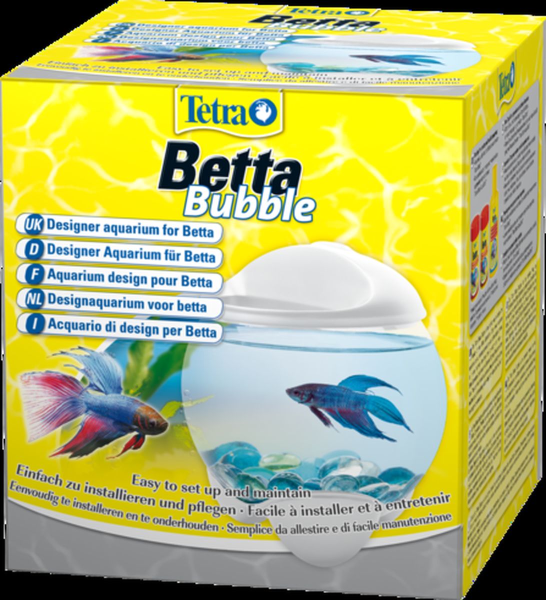 Аквариум-шар для петушков Tetra Betta Bubble с освещением, цвет: белый, 1,8 л206724 Аквариум-шар для петушков Tetra Betta Bubble с освещением, цвет: белый, 1,8 л206724Дизайнерский аквариум на батарейках со светодиодным освещением, предназначенный для бойцовых рыб. Простая установка и техническое обслуживание. Эффективное и долговечное светодиодное освещение. Кнопка включения и выключения для легкого использования. Работает от батареек - для большей безопасности. Удобное отверстие для кормления. Объем: 1,8 л. Гарантия 2 года (не распространяется на освещение).