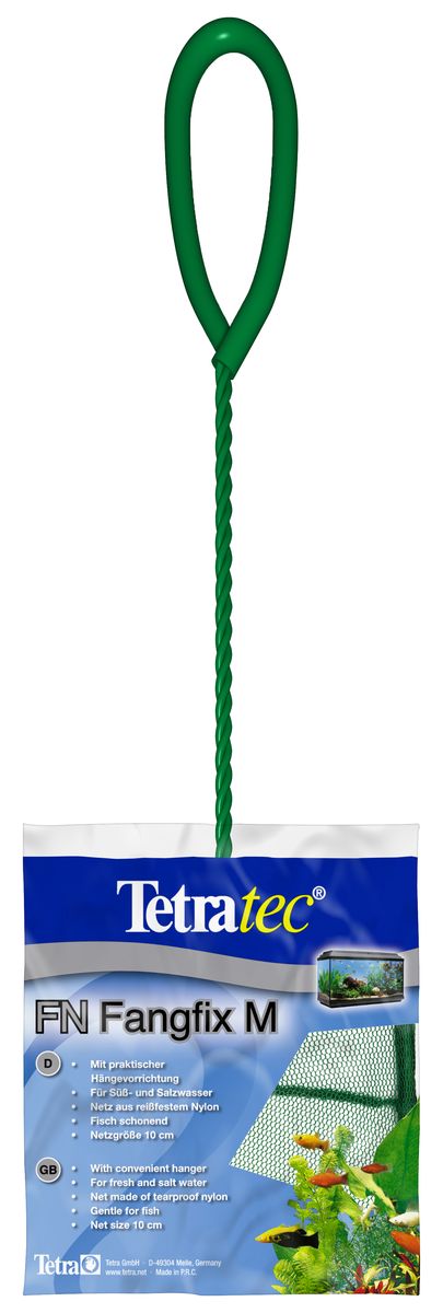 Сачок для аквариума Tetra FN M, 10 см724457 Сачок для аквариума Tetra FN M, 10 см724457Сачок Tetra предназначен для легкого извлечения рыб из аквариума. Специально покрытые пластиком черпак и ручка не ранят рыб. Сачок устойчив к коррозии, что обеспечивает долгую эксплуатацию. Прочная на разрыв сетка изготовлена из 100% нейлона. Ручка снабжена специальным крючком для подвешивания. Диаметр: 10 см.