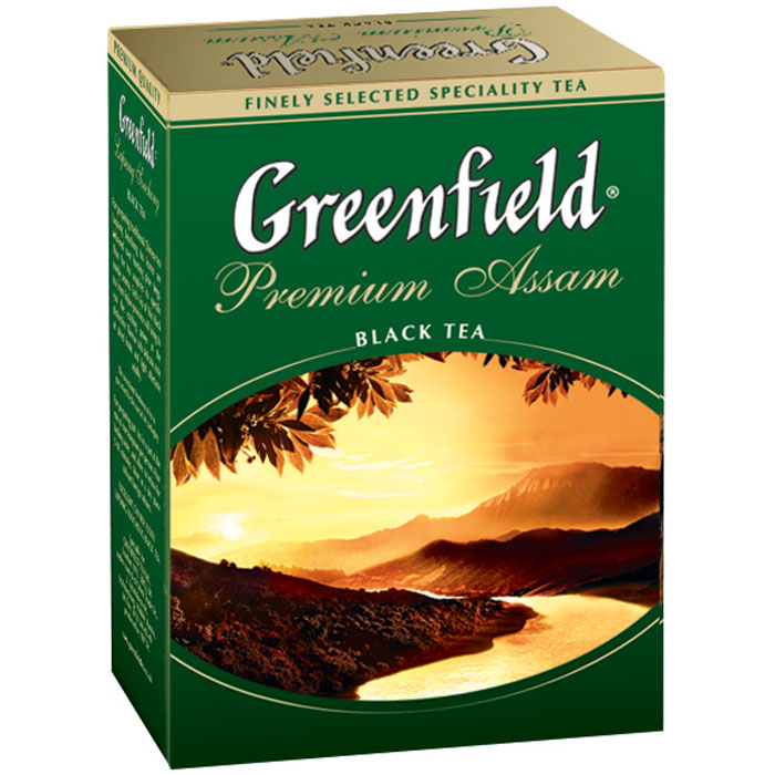 Greenfield Premium Assam черный листовой чай, 100 г1020-16 Greenfield Premium Assam черный листовой чай, 100 г1020-16Выращенный на щедрых землях Ассама, где раскинулись знаменитые чайные плантации, окруженные драгоценным кольцом Гималайских гор, Greenfield Premium Assam открывает терпкий, пряный вкус и яркий, свежий аромат. Сияющий темно-бордовый цвет Greenfield Premium Assam - отражение завершенности и гармонии этого чая.