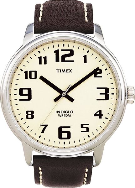 Часы наручные мужские Timex, цвет: белый, коричневый. T28201T28201 Часы наручные мужские Timex, цвет: белый, коричневый. T28201T28201Стильные мужские часы Timex WATCHES выполнены из нержавеющей стали, минерального стекла. Циферблат изделия дополнен символикой бренда. Часы оснащены кварцевым механизмом с тремя стрелками, полированным корпусом, устойчивым к царапинам минеральным стеклом, степенью влагозащиты 5atm, подсветкой циферблата indiglo. Изделие дополнено ремешком из натуральной кожи, позволяющим максимально комфортно и быстро снимать и одевать часы при помощи пряжки. Часы поставляются в фирменной упаковке. Часы Timex WATCHES подчеркнут мужской характер и отменное чувство стиля их обладателя.