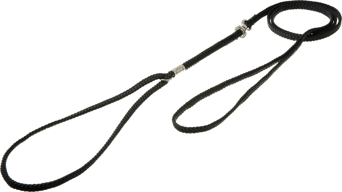 Ринговка V.I.Pet, с кольцом, цвет: черный. PEA-08PEA-08 BL Ринговка V.I.Pet, с кольцом, цвет: черный. PEA-08PEA-08 BLРинговка V.I.Pet - это специальный поводок, состоящий из петли с фиксатором и, собственно, поводка. Выполнена из нейлона, фурнитура - из высококачественной стали. Ринговка является самым распространенным видом амуниции для показа собаки на выставке или занятий рингдрессурой. Ринговку подбирают в тон окраса собаки, если собака пятнистая - то в тон преобладающего окраса или, наоборот, контрастную.