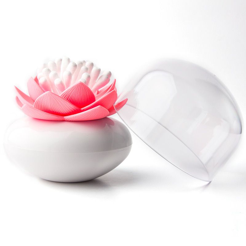 Контейнер для хранения ватных палочек Lotus белый/розовыйQL10157-WH-PK Контейнер для хранения ватных палочек Lotus белый/розовыйQL10157-WH-PKКонтейнер для хранения ватных палочек Lotus помимо своих основных функций, будет прекрасным элементом декора для Вашей спальни или ванной комнаты. Материал: пластик; цвет: розовый