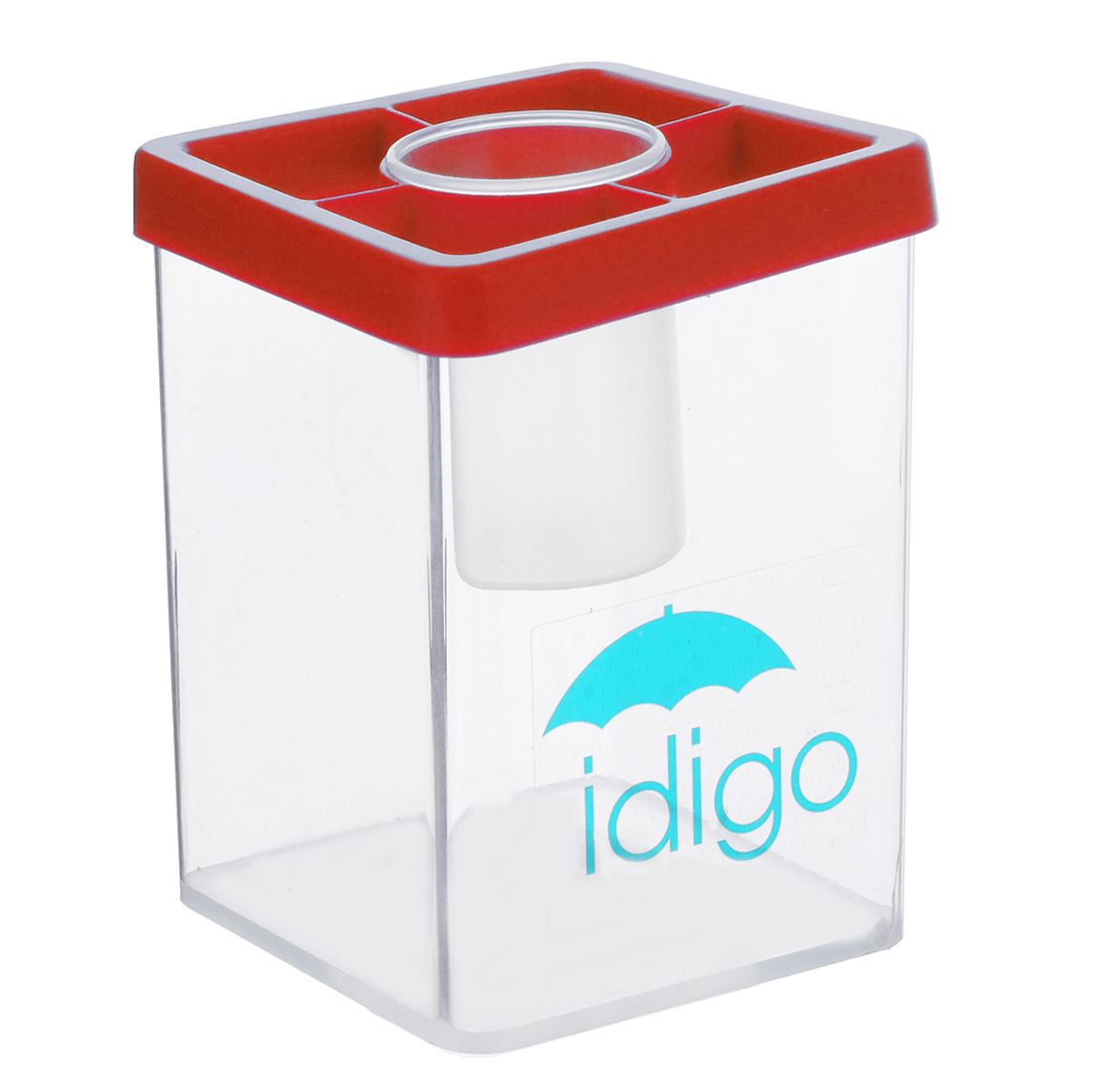 Многофункциональная подставка-стакан "Idigo", цвет: красный