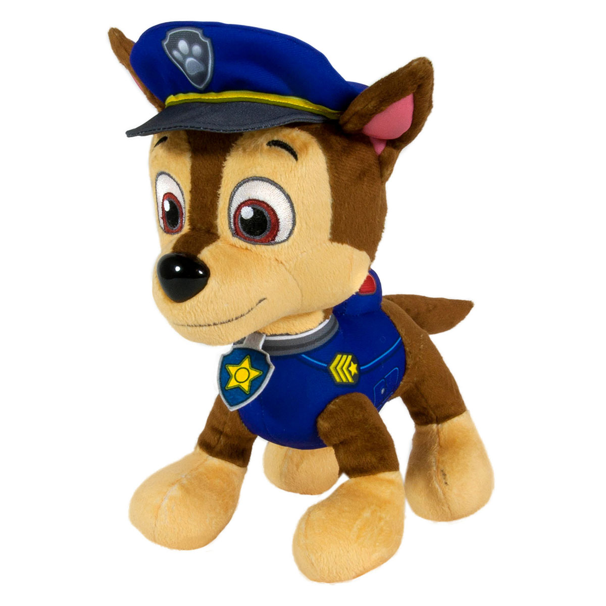 Мягкая игрушка Щенячий патруль Полицейский Chase, 22 см16607 Мягкая игрушка Щенячий патруль Полицейский Chase, 22 см16607Мягкая игрушка Щенячий патруль Полицейский Chase понравится вашему малышу. Игрушка выполнена в виде щенка Чейза из популярного мультсериала Paw Patrol (Собачий патруль). Игрушка изготовлена из текстильного материала; глазки, брови и ротик вышиты нитками, носик - пластиковый. Оригинальный стиль и великолепное качество исполнения делают эту игрушку чудесным подарком к любому празднику, а жизнерадостный образ представит такой подарок в самом лучшем свете.