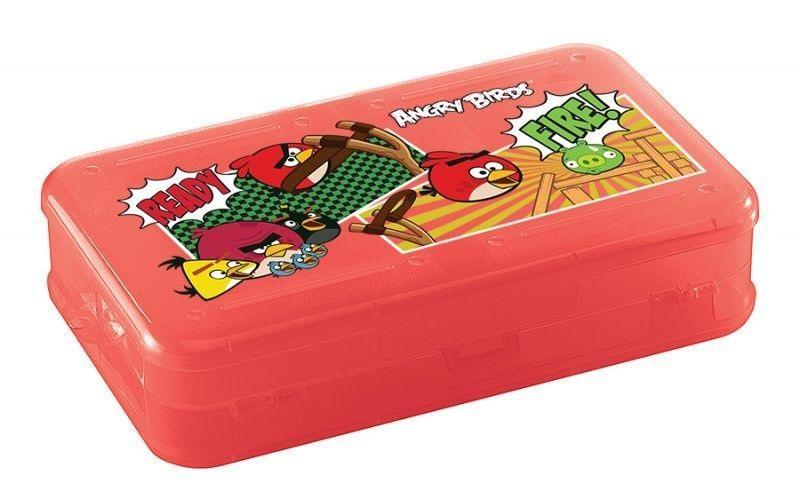Коробка для мелочей с декором «Angry Birds», цвет: красныйС12262_красный Коробка для мелочей с декором «Angry Birds», цвет: красныйС12262_красныйДвусторонний компактный органайзер можно использовать для хранения и переноски детских карандашей, фломастеров, различных мелких предметов. Наличие ячеек с двух сторон обеспечивает вместительность органайзера: ячейки имеют разные размеры и независимы друг от друга.