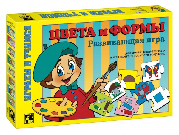 Step Puzzle Развивающая игра Цвета и формы76004 Step Puzzle Развивающая игра Цвета и формы76004Играем и учимся! Дидактическая мозаика для детей, начинающих обучение. Игра развивает концентрацию внимания, аналитическое мышление и наблюдательность.