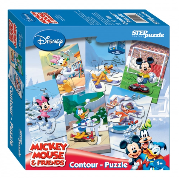 Игра DISNEY Микки Маус. Contour-Puzzle92102 Игра DISNEY Микки Маус. Contour-Puzzle92102Контур-пазлы отлично подходят для самых маленьких. Представляют собой фигурки героев Диснея, состоящих из отдельных частей и находящихся в специальной рамке. Благодаря своей необычной форме, они удобные в манипулировании, активно развивают мышление, внимание и память. Пазлы Компании Step Puzzle выполнены из высококачественного материала, не содержат токсичных материалов. Мы гарантируем высокое качество каждого пазла и точность подгонки.