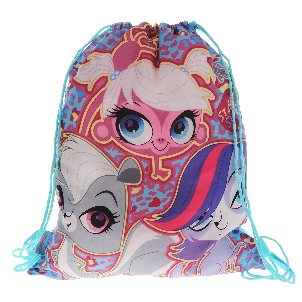 Littlest Pet Shop Сумка для сменной обуви цвет голубойLPCB-MT1-883 Littlest Pet Shop Сумка для сменной обуви цвет голубойLPCB-MT1-883Сумка для сменной обуви Littlest Pet Shop идеально подойдет как для хранения, так и для переноски сменной обуви и одежды. Сумка выполнена из мягкого водоотталкивающего материала. Вместительное отделением, затягивается с помощью текстильного шнурочка. Шнурки фиксируются в нижней части сумки, благодаря чему ее можно носить за спиной как рюкзак. Оформлено изделие ярким принтом с изображением очаровательных зверюшек.