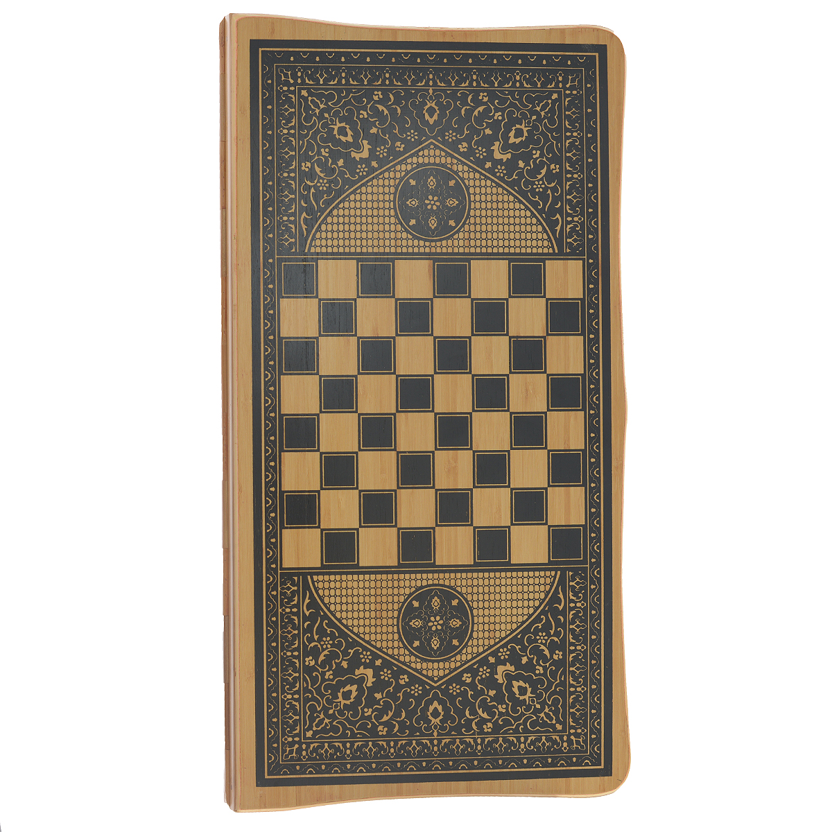 Игра настольная Русские Подарки Нарды и Шахматы, размер: 64*31 см. 2451924519 Игра настольная Русские Подарки Нарды и Шахматы, размер: 64*31 см. 2451924519Нарды и Шахматы - набор из двух настольных игр, который подойдет для всех возрастов. Доска выполнена из высококачественного дерева и украшена орнаментами. Благодаря оригинальному дизайну игрового поля, набор станет отличным подарком. Нарды и Шахматы - это хорошее средство для развития логического мышления, концентрации, внимания.