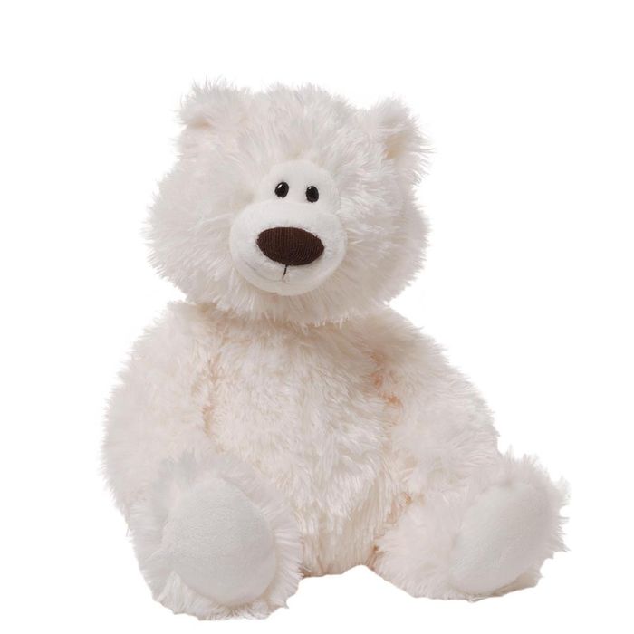 Игрушка мягкая Gund Медведь, цвет: белый, 40 см. 40401624040162 Игрушка мягкая Gund Медведь, цвет: белый, 40 см. 40401624040162Очаровательная мягкая игрушка Медведь не оставит вас равнодушным и вызовет улыбку у каждого, кто ее увидит. Игрушка выполнена из полиэстера в виде милого белого медвежонка. Милые, мягкие и безопасные игрушки отличаются реалистичным внешним видом, напоминающим настоящего питомца. Только посмотрите на эту милую мордашку, которая так приветливо смотрит на вас. Разве можно устоять перед ее обаянием? Конечно нет, да и не нужно! Такая игрушка вызывает умиление не только у детей, но и у взрослых. Поэтому она станет отличным подарком не только ребенку, но и друзьям!