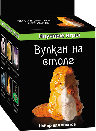 Вулкан на столе (Н) - Научные игры (мини)12116004Р Вулкан на столе (Н) - Научные игры (мини)12116004РСерия Научные игры мини собрала лучшие опыты по химии, которые можно проводить в домашних условиях. Наборы содержат все необходимое: химические реактивы, оборудование и инструкцию.