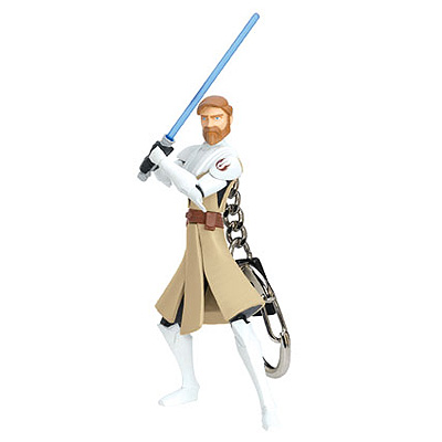 Брелок Star Wars. Оби-Ван Кеноби18213 Брелок Star Wars. Оби-Ван Кеноби18213Брелок Star Wars. Оби-Ван Кеноби- великолепный сувенир для поклонника анимационного сериала Звездные Войны. Брелок крепится к ключам или предметам гардероба при помощи металлического карабина. Характеристики: Высота: 12 см. Материал: металл, пластик. Изготовитель: Китай. Артикул: 18213.