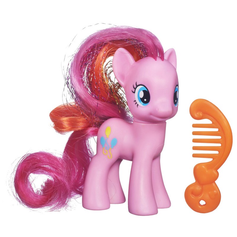 My Little Pony Фигурка Пони Пинки Пай с аксессуаромA9972_A2360_Solid My Little Pony Фигурка Пони Пинки Пай с аксессуаромA9972_A2360_SolidФигурка My Little Pony Пинки Пай обязательно обрадует вашу малышку. Благодаря волшебной силе Rainbow Power, все пони преобразились! Теперь у Пинки Пай красивая разноцветная грива в радужном стиле. Фигурка выполнена из прочного пластика. Девочке непременно понравятся ее шелковистые грива и хвостик, которые так весело расчесывать и заплетать, выдумывая невероятные прически. В комплект входит расческа для пони. Благодаря маленьким размерам фигурки ребенок сможет брать ее с собой на прогулку или в гости. Порадуйте свою малышку таким замечательным подарком, и она проведет множество увлекательных часов, играя с очаровательной пони и придумывая свои удивительные истории!