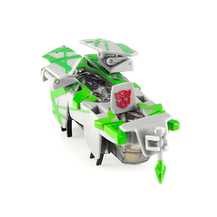Hexbug Микро-робот Crosshairs477-3158_2 Hexbug Микро-робот Crosshairs477-3158_2Микро-робот Hexbug Crosshairs - один из представителей Автоботов. Имеет яркую серо-зеленую окраску, главное оружие - ракета. Оснащен скрытым всплывающим элементом, на котором изображена эмблема Автоботов. Микро-робот имеет 2 режима игры: тестовый, при котором микро-робот хаотично двигается, и боевой. В режиме боя на спине микро-робота активируется индикатор уровня жизни, олицетворяющий собой искру. При получении урона, зеленый индикатор становится желтым, а в дальнейшем - красным. После получения критического урона происходит деактивация Автобота. С Hexbug Crosshairs ваш ребенок получит массу удовольствия от игрового процесса! Микро-робот работает от 2 батареек типа AG13 (входят в комплект). Гарантия: 15 дней.
