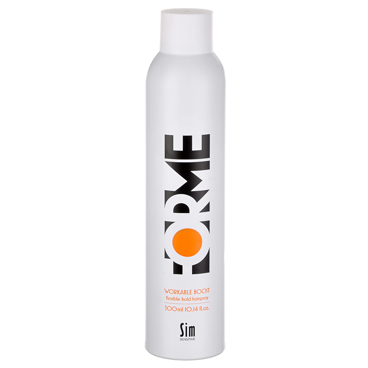 SIM SENSITIVE Лак средней фиксации для укладки волос серии Forme FORME Workable Boost Flexible Hold Hair Spray, 300мл5348 SIM SENSITIVE Лак средней фиксации для укладки волос серии Forme FORME Workable Boost Flexible Hold Hair Spray, 300мл5348Лак для волос для создания и фиксации гибких причесок. Многофункциональный лак Workable Boost гибкой фиксации. Может использоваться, как в процессе создания укладки, так и как финальный штрих для подвижной фиксации готового образа. Придает волосам объем и невероятный блеск. Содержит экстракт клюквы и УФ-фильтр, которые защищают волосы от вредных воздействий окружающей среды. Экстракт клюквы, благодаря большой концентрации витаминов и микроэлементов, питает, ухаживает и защищает волосы. Фиксация: 3 Объем: 4 Блеск: 5
