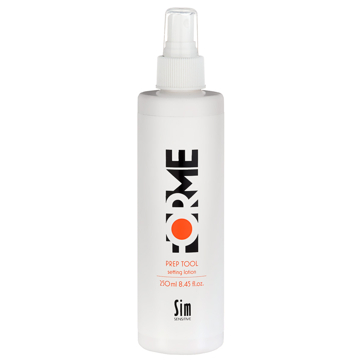 SIM SENSITIVE Cпрей для укладки волос FORME Prep Tool Setting Lotion 250мл5353 SIM SENSITIVE Cпрей для укладки волос FORME Prep Tool Setting Lotion 250мл5353Сеттинг Лосьон Преп Тул подготавливает волосы для укладки. После его нанесения волосы легко укладываются, не пушатся при этом сохраняют свою живость и естественность. Преп Тул спрей-база подготавливает волосы для любой укладки с легкой гибкой фиксацией. Придает волосам текстурность и невероятный блеск, делает волосы послушными. В состав спрея входит экстракт клюквы и УФ-фильтр, которые защищают волосы от вредных воздействий окружающей среды. Экстракт клюквы, благодаря большой концентрации витаминов и микроэлементов, питает, ухаживает и защищает волосы. Фиксация: 3 Объем: 5 Блеск: 5