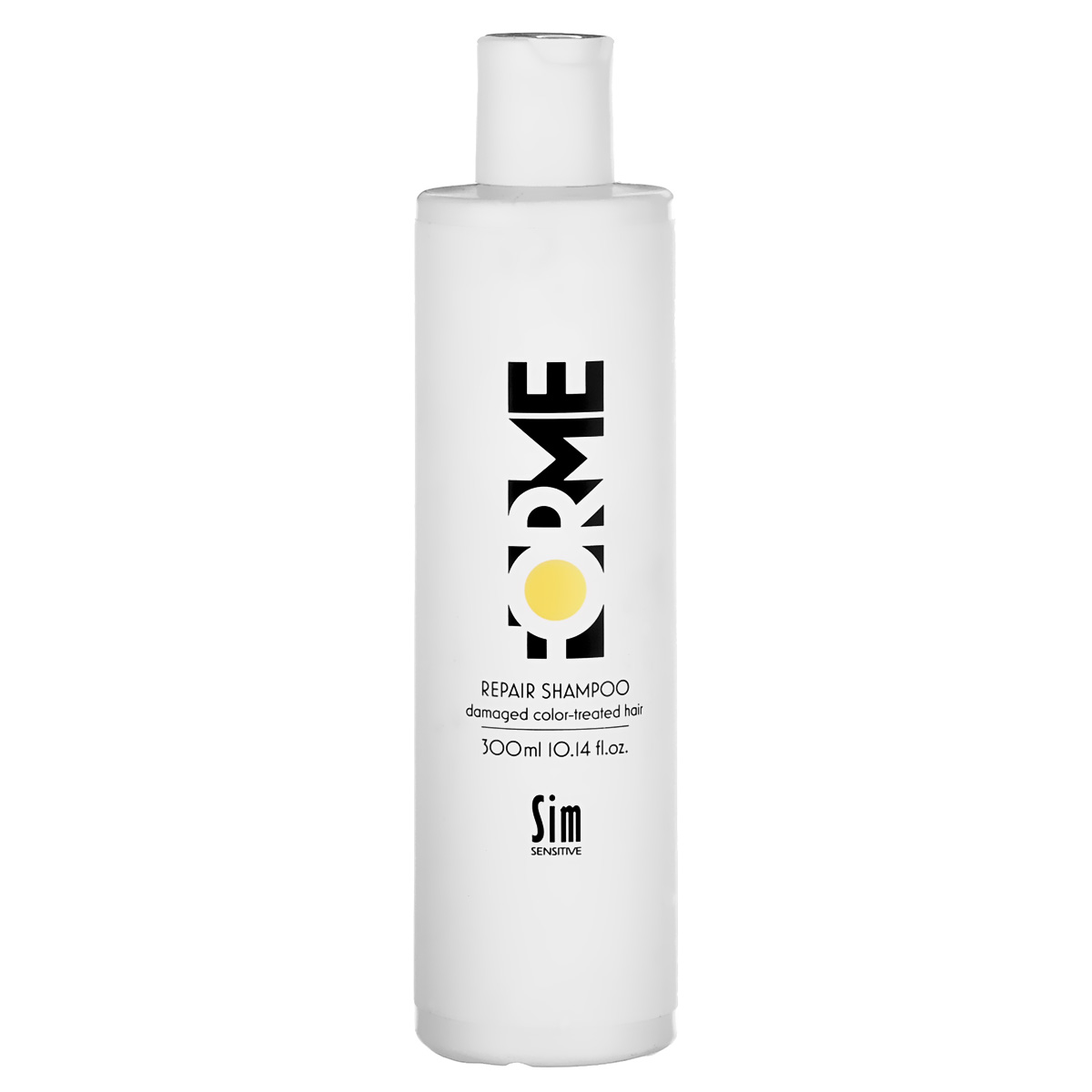 SIM SENSITIVE Шампунь для волос FORME Repair Shampoo 300мл5340 SIM SENSITIVE Шампунь для волос FORME Repair Shampoo 300мл5340Интенсивный восстанавливающий шампунь для поврежденных волос Forme Repair с натуральным маслом семян облепихи. Интенсивный восстанавливающий шампунь Forme Repair обладает лечебным действием за счет натурального масла семян облепихи. Особая формула шампуня доставляет питательные вещества в самую глубь стержня волоса, укрепляя и восстанавливая его структуру. Шампунь идеально подходит для ежедневного ухода за окрашенными волосами. Способствует улучшению качества волос. Масло семян облепихи быстро и глубоко проникает внутрь волоса, смягчает и укрепляет его внутри и снаружи, а так же лечит поврежденные зоны. Шампунь создает защитную пленку от вредного воздействия ультрафиолетовых лучей. Основной действующий компонент Forme Repair – масло из мякоти и семян облепихи. Масло содержит полезные кислоты омега-9, которые легко проникают в кожу головы и структуру волоса, насыщая их витаминами, а также редкие кислоты омега-7, в частности пальмитолеиновую кислоту. Пальмитолеиновая кислота...