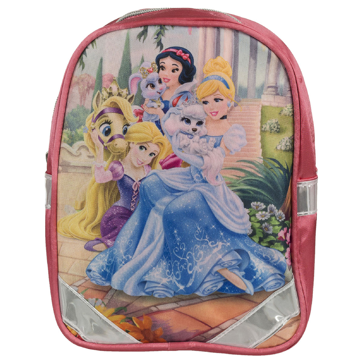 Рюкзак детский Kinderline Princess, цвет: розовыйPRCB-UT4-531 Рюкзак детский Kinderline Princess, цвет: розовыйPRCB-UT4-531Рюкзак детский Kinderline Princess выполнен из износоустойчивых материалов с водонепроницаемой основой, декорирован ярким рисунком. Рюкзак имеет одно вместительное основное отделение, закрывающееся на молнию. Ранец оснащен светоотражателями, удобной ручкой для переноски и двумя широкими лямками, регулируемой длины. С модным рюкзаком Princess ваша малышка будет звездой! Стильный и продуманный до мелочей рюкзак позаботится о том, чтобы прогулки доставляли ребенку только удовольствие.